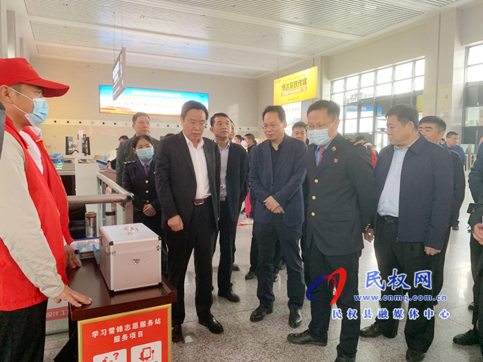 市人大常委會(huì)副主任、縣委書記姬脈常調(diào)研我縣文明城創(chuàng)建工作