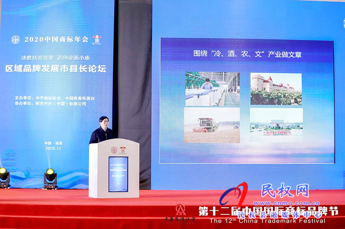 縣委常委、副縣長房季應邀參加第十二屆中國國際商標品牌節(jié)