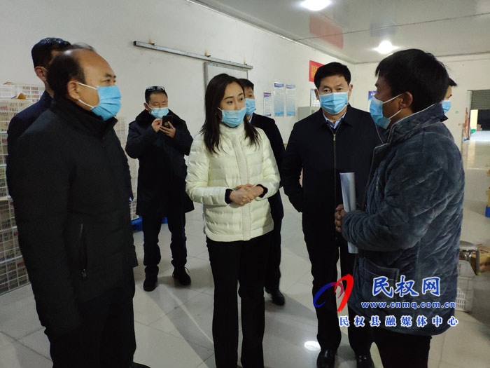 副縣長朱琳檢查督導(dǎo)我縣冷鏈企業(yè)疫情防控工作 副縣長朱琳檢查督導(dǎo)我縣冷鏈企業(yè)疫情防控工作
