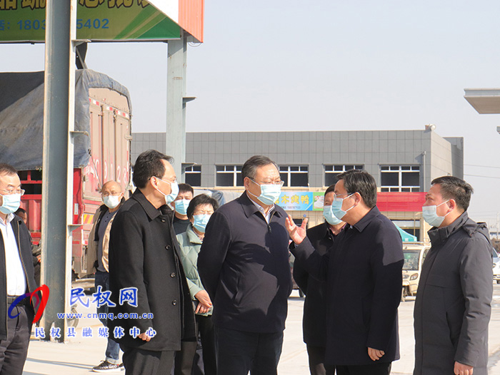 市委常委、常務(wù)副市長(zhǎng)吳祖明到民調(diào)研經(jīng)濟(jì)運(yùn)行、重點(diǎn)項(xiàng)目建設(shè)、安全生產(chǎn)和疫情防控等工作