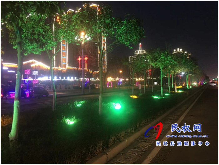 城管局路燈所：喜迎新春佳節(jié)，景觀亮化先行