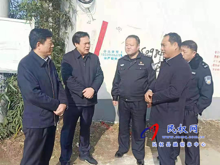 縣領(lǐng)導(dǎo)孟祥亮、陳鴻志到雙塔鎮(zhèn)調(diào)研信訪穩(wěn)定工作