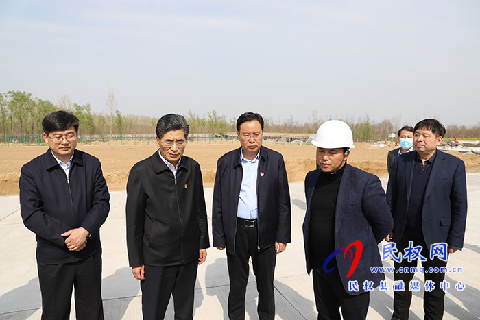 副省長、市委書記王戰(zhàn)營到民調(diào)研重點項目建設工作