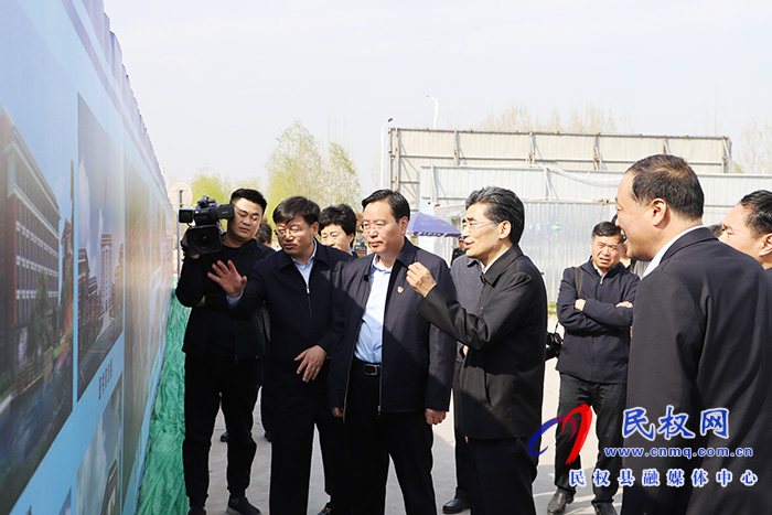 副省長、市委書記王戰(zhàn)營到民調(diào)研重點項目建設工作