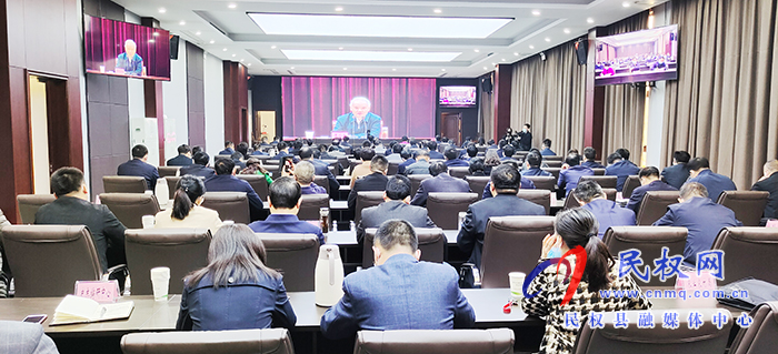 我縣組織收聽(tīng)收看市委理論學(xué)習(xí)中心組（擴(kuò)大）“學(xué)黨史、悟思想、辦實(shí)事、開(kāi)新局”專(zhuān)題報(bào)告會(huì)