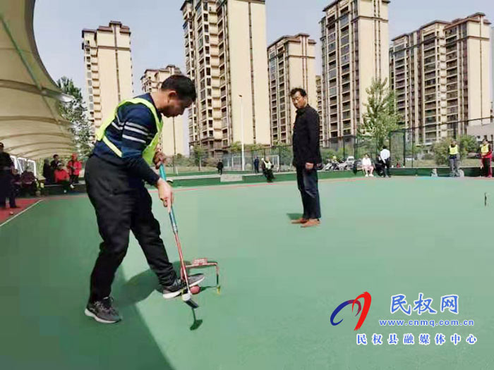 我縣舉行慶“五一”中老年門球比賽 我縣舉行慶“五一”中老年門球比賽