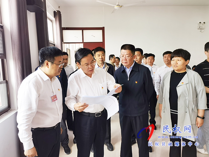 市人大常委會(huì)副主任、縣委書(shū)記姬脈常調(diào)研鄉(xiāng)鎮(zhèn)換屆工作