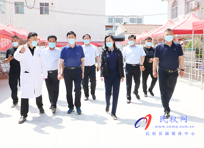 市政協(xié)副主席、衛(wèi)健委主任張樹仁到民督導(dǎo)新冠肺炎疫苗接種工作