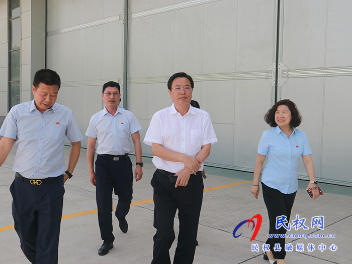 市人大常委會副主任、縣委書記姬脈常赴周口西華通用機(jī)場參觀考察