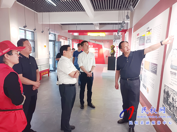 河南省委黨史研究室二級巡視員、一處處長宋倫一行到民調(diào)研黨史教育工作