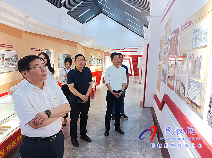 河南省委黨史研究室二級巡視員、一處處長宋倫一行到民調(diào)研黨史教育工作
