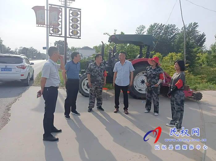 縣黨史學(xué)習(xí)教育督導(dǎo)組督導(dǎo)“我為群眾辦實事，服務(wù)三夏當(dāng)先鋒”主題活動開展情況