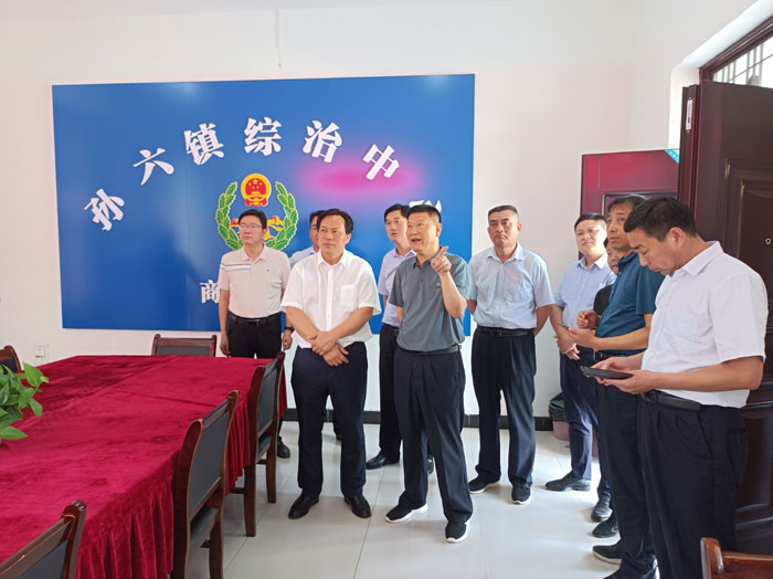 省、市聯(lián)合督導(dǎo)組蒞民督導(dǎo)安全信訪維穩(wěn)工作