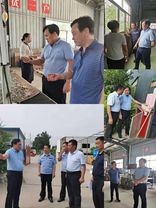 縣委常委、政法委書記、副縣長孟祥亮到部分鄉(xiāng)鎮(zhèn)檢查督導(dǎo)扶貧車間安全生產(chǎn)落實情況