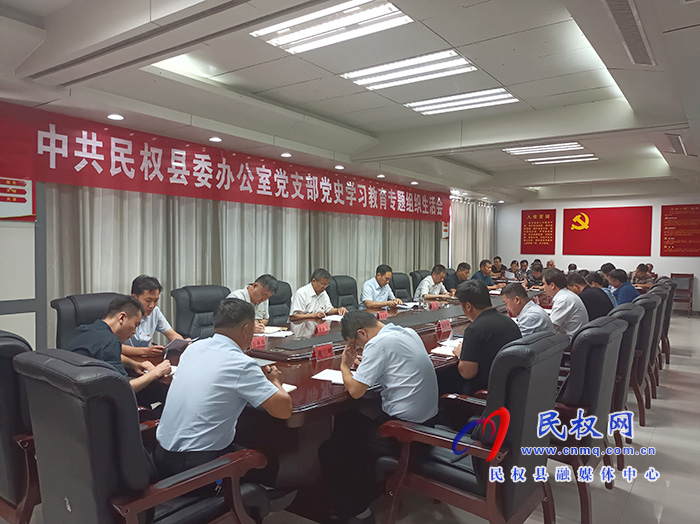 縣委辦公室黨支部黨史學(xué)習(xí)教育專題組織生活會 縣委辦公室黨支部黨史學(xué)習(xí)教育專題組織生活會