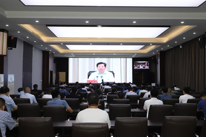 我縣組織收聽(tīng)收看省市新冠肺炎疫情防控工作電視電話會(huì) 我縣組織收聽(tīng)收看省市新冠肺炎疫情防控工作電視電話會(huì)