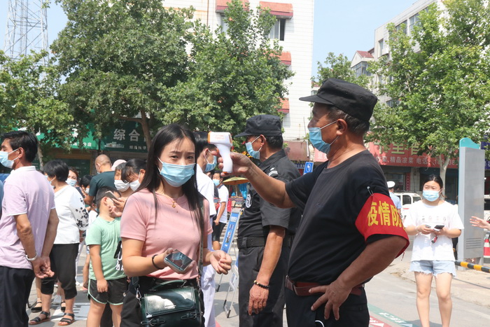 民權:全力以赴筑牢疫情防線 民權:全力以赴筑牢疫情防線