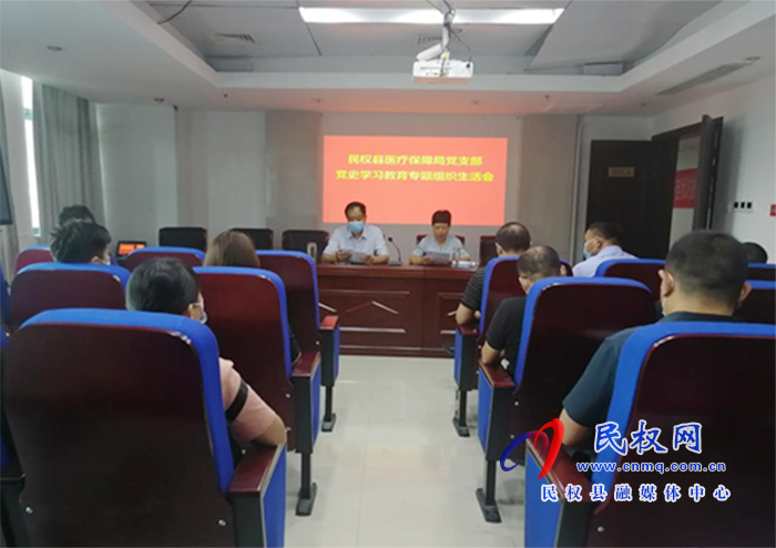 縣醫(yī)療保障局黨支部組織召開黨史學(xué)習(xí)教育專題組織生活會 縣醫(yī)療保障局黨支部組織召開黨史學(xué)習(xí)教育專題組織生活會
