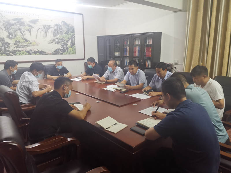 縣住建局召開疫情防控專題會議 縣住建局召開疫情防控專題會議