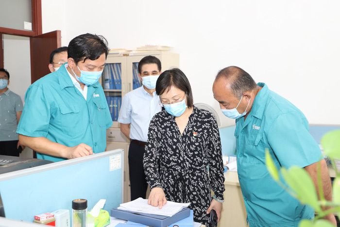 縣委副書記、代縣長王靜嫻調(diào)研企業(yè)疫情防控和安全生產(chǎn)工作