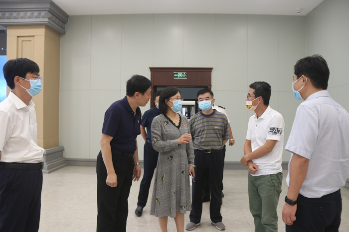 縣委副書記、代縣長王靜嫻調(diào)研部分重點項目建設和企業(yè)發(fā)展情況