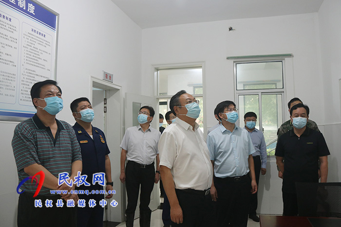 市委常委、常務(wù)副市長(zhǎng)吳祖明到民督導(dǎo)檢查基層應(yīng)急管理體系和能力建設(shè)工作