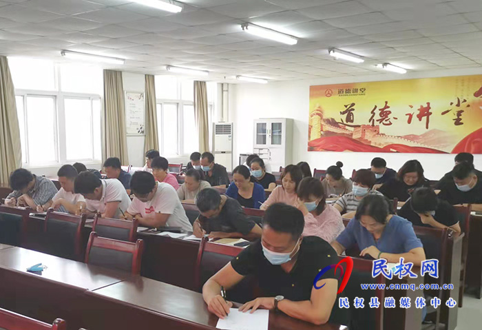 民權(quán)縣交通運輸局 舉行“學(xué)黨史、精業(yè)務(wù)”知識測試