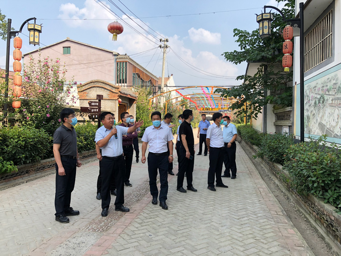阜寧縣考察組到我縣考察農(nóng)村文旅工作 阜寧縣考察組到我縣考察農(nóng)村文旅工作