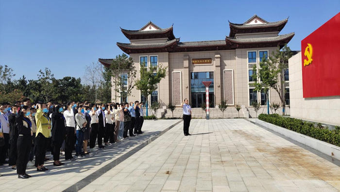 民權(quán)縣2021年主體培訓(xùn)班(第一期)開展現(xiàn)場教學(xué)活動 民權(quán)縣2021年主體培訓(xùn)班(第一期)開展現(xiàn)場教學(xué)活動