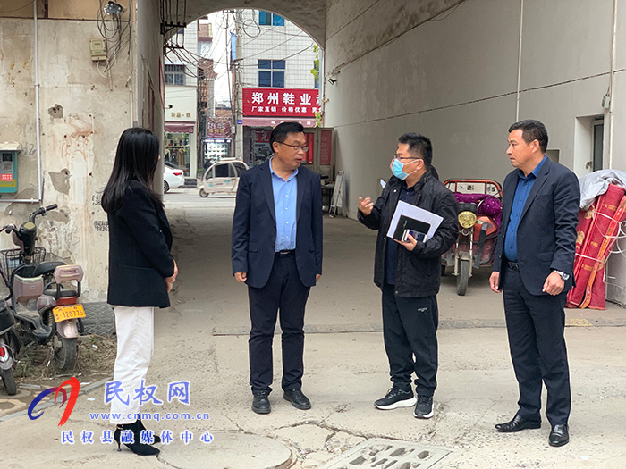 縣委常委、宣傳部長(zhǎng)、副縣長(zhǎng)畢道喜督導(dǎo)全國(guó)文明城創(chuàng)建工作