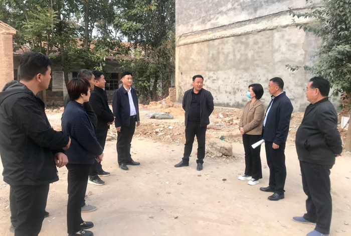 副縣長李衛(wèi)政調(diào)研指導(dǎo)軟弱渙散基層黨組織整頓工作