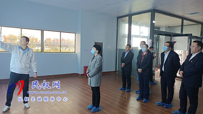 市委常委、統(tǒng)戰(zhàn)部長(zhǎng)王玉娟到民權(quán)調(diào)研民營(yíng)企業(yè)發(fā)展和統(tǒng)戰(zhàn)工作