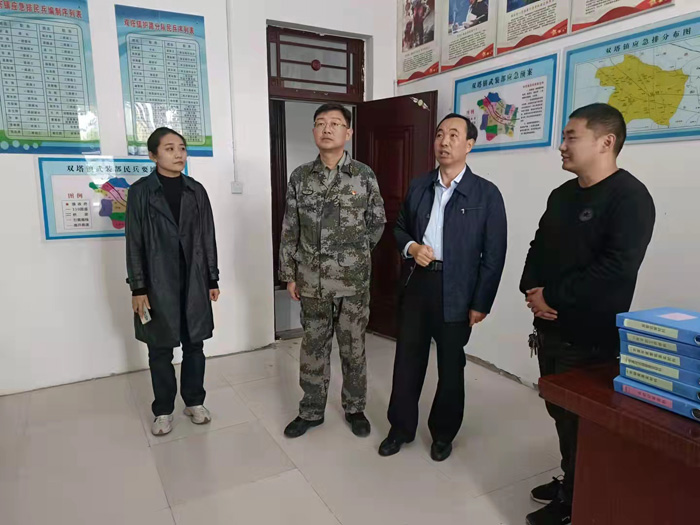 民權(quán)：軍地聯(lián)合檢查督導(dǎo)基層民兵整組工作