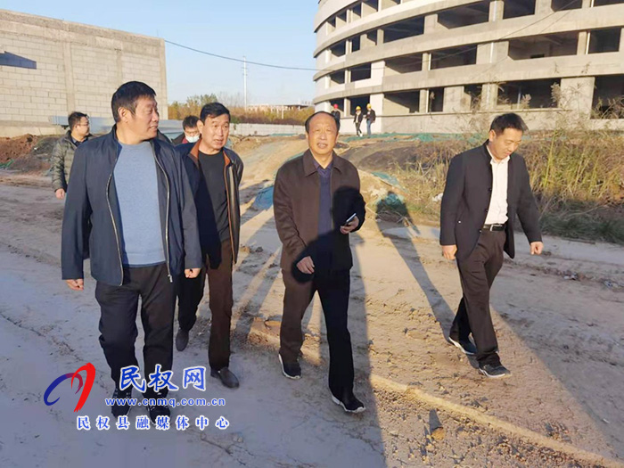 睢縣總工會主席陳宏杰來民學習考察工會工作