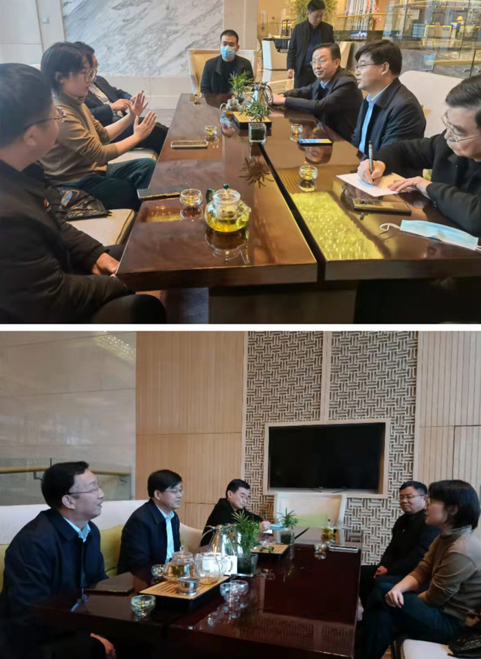 縣委書記張團(tuán)結(jié)到北京開展招商考察活動(dòng)