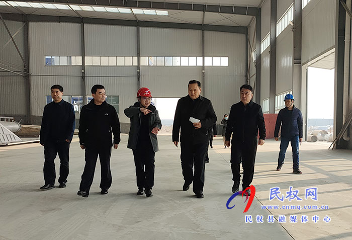 省“萬人助萬企”工作組到民調(diào)研“三個一批”部分項目進展情況