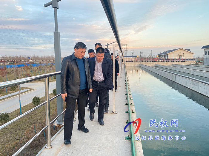 河南省住建廳“雙隨機(jī)一公開”檢查組到我縣檢查供水污水運(yùn)營管理工作