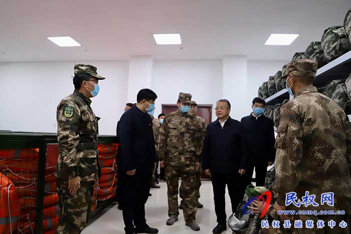 市委書記李國勝蒞民檢查全市新任基層人民武裝部部長集訓