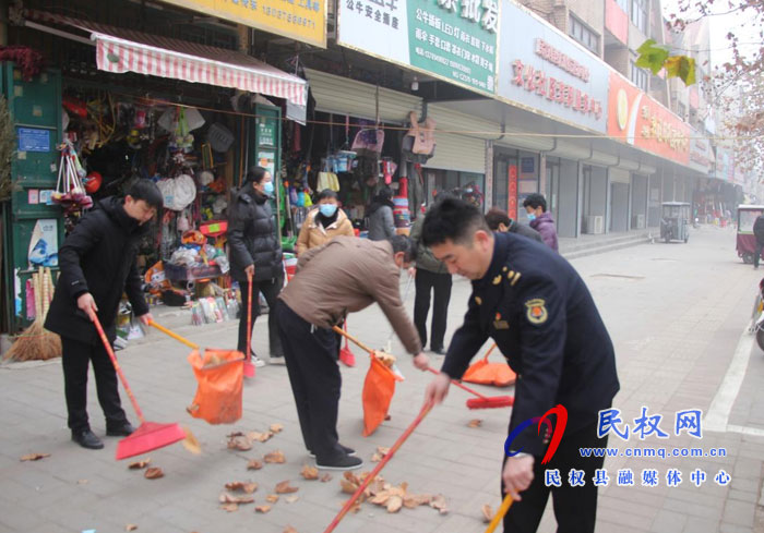 縣城市管理局：開展機關(guān)黨組織黨員“雙報到”暨法治政府建設(shè)送法進社區(qū)活動
