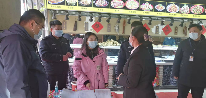 老顏集鄉(xiāng)開展疫情防控、安全生產(chǎn)、食品安全檢查