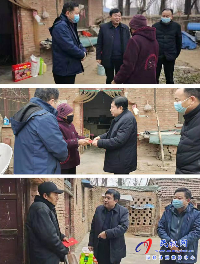 副縣長陳進領到胡集鄉(xiāng)走訪慰問傷殘軍人和軍人遺屬