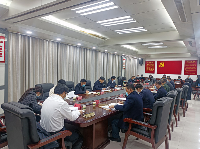 縣委常委班子召開(kāi)黨史學(xué)習(xí)教育專(zhuān)題民主生活會(huì)