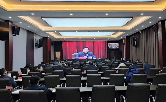 我縣組織收聽收看全市迎接2021年度省營商環(huán)境評價工作動員會