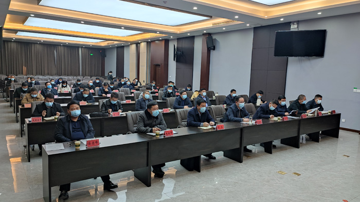 我縣組織收聽收看全市迎接2021年度省營商環(huán)境評價工作動員會