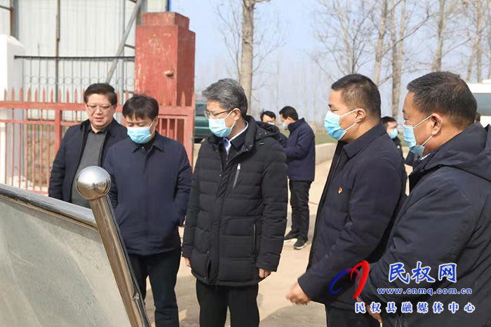 副市長(zhǎng)潘峰蒞民調(diào)研引黃河水、農(nóng)場(chǎng)種質(zhì)資源繁育等工作