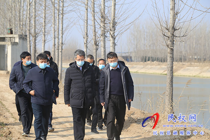 副市長(zhǎng)潘峰蒞民調(diào)研引黃河水、農(nóng)場(chǎng)種質(zhì)資源繁育等工作