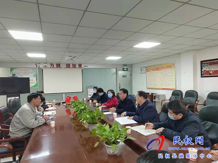 市領(lǐng)導(dǎo)姬脈常、劉彥華到民開(kāi)展助企日活動(dòng)