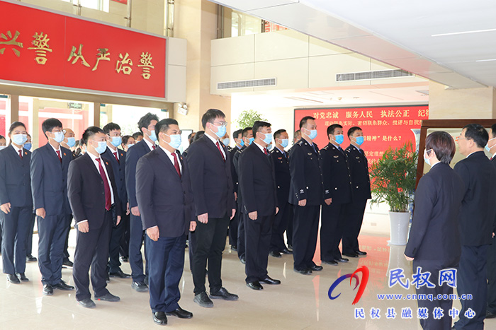 民權縣人民檢察院、民權縣公安局“偵查監(jiān)督與協(xié)作配合辦公室”揭牌