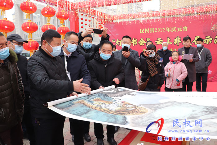 民權(quán)縣舉辦2022年慶元宵“燈節(jié)書會”云上非遺直播展示活動