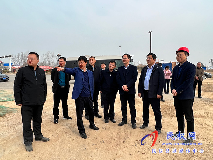 縣委常委、常務(wù)副縣長(zhǎng)王景義調(diào)研重點(diǎn)項(xiàng)目建設(shè)工作